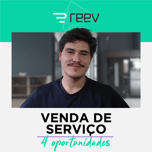 Venda de serviço - quadrado